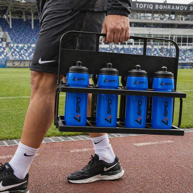 Futbol oyunları üçün su qabı 600ml